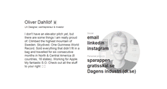Desktop Screenshot of oliverdahllof.com